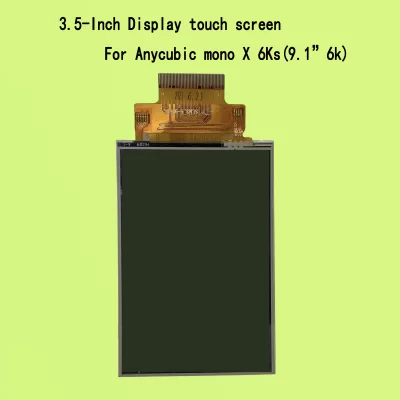 Suitable for Anycubic Mono X 6Ks 3.5-inch touch screen 3D printer 9.1 "6K 3D printer LCD control screen printer accessories