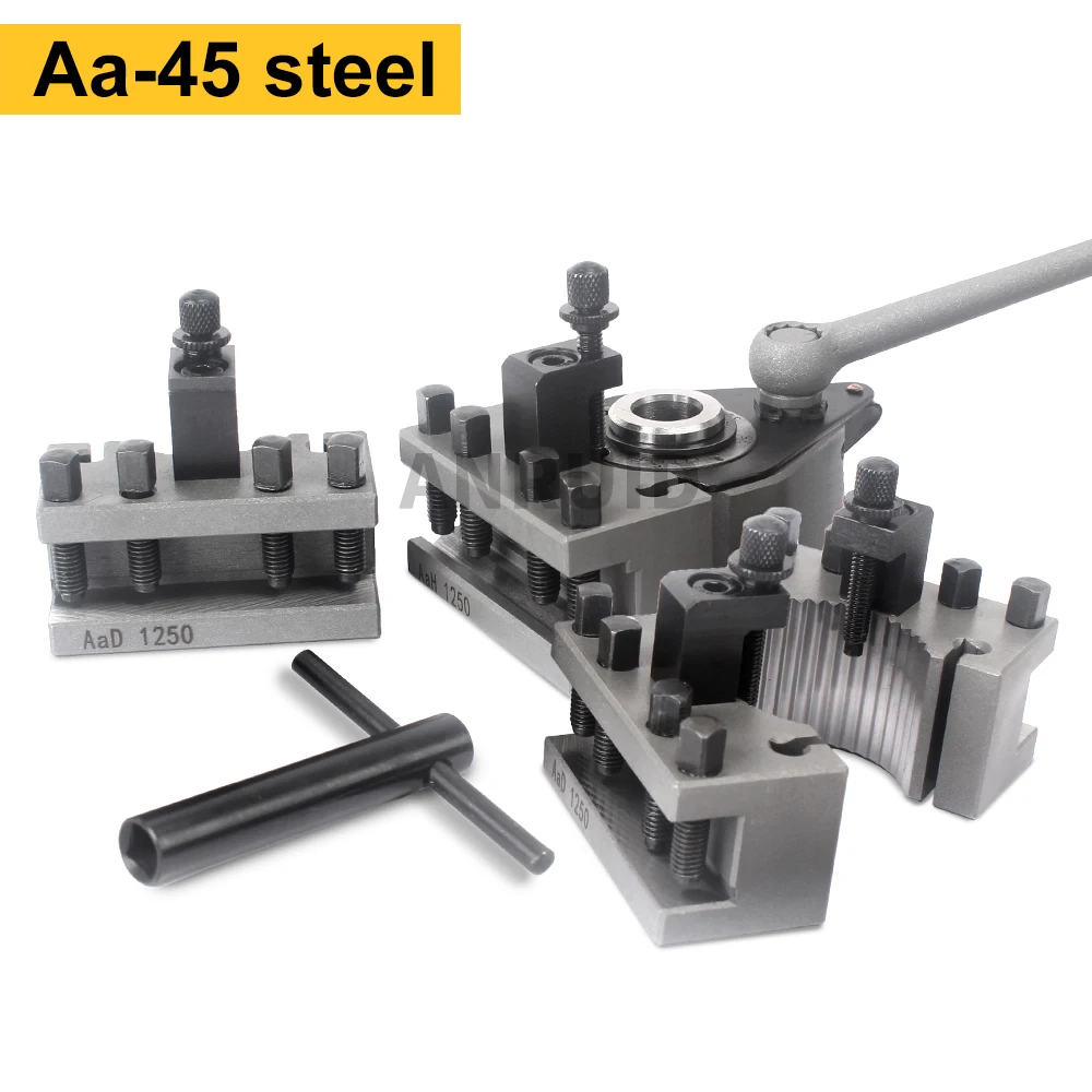 Conjunto europeu de ferramentas de troca rápida, suporte de ferramenta de torno 12x12mm 15x15mm para wm210v e wm180v e 0618 e c2 e BD-6/-7/-x7 120-250mm balanço de cama - Image 2