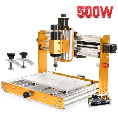 3018 Pro Ultra CNC Router 500W Todo em Metal Máquina de Gravador Interruptor de Limite E-Stop com GRBL Offline para Metal, Madeira, Acrílico, PCB MDF