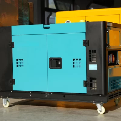 LETON POWER Hot sale 3 phase portable diesel generator 10kw 12 kva 15kva silent type air cooled type diesel generators