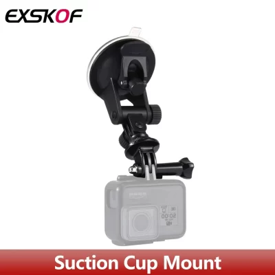 Ventosa montagem carro veículo janela pára-brisa titular para gopro hero 13 12 11 10 9 8 insta360 x3 x2 x4 dji osmo câmera de ação