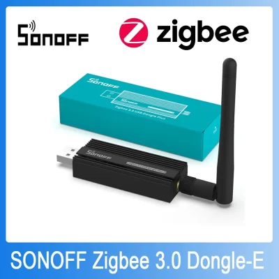 Sonoff zigbee dongle-e 3.0 usb dongle universal zigbee gateway via zha ou zigbee2mqtt suporte sonof zbmini s26zbr2 snzb