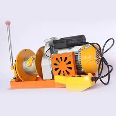 Fio elétrico Talha de corda com embreagem, guindaste multifuncional, China Fábrica, 220V