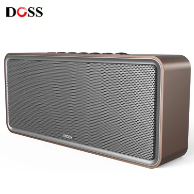 Alto-falantes Bluetooth DOSS SoundBox XL 32W, alto-falante estéreo doméstico sem fio Bluetooth de driver duplo para Echo Dot, telefone, tablet, TV