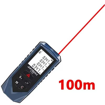 Telêmetro laser infravermelho ARTBULL 50m 100m Medidor de distância a laser digital Fita métrica