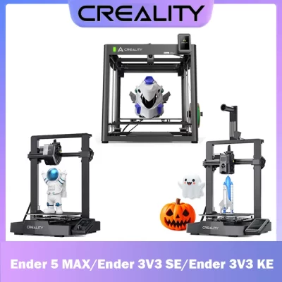 Creality impressora 3D Ender 5 MAX / Ender 3 V3 SE / Ender 3 V3 KE Impressora 3D Velocidade de impressão rápida Nivelamento automático Sprite Extrusora direta