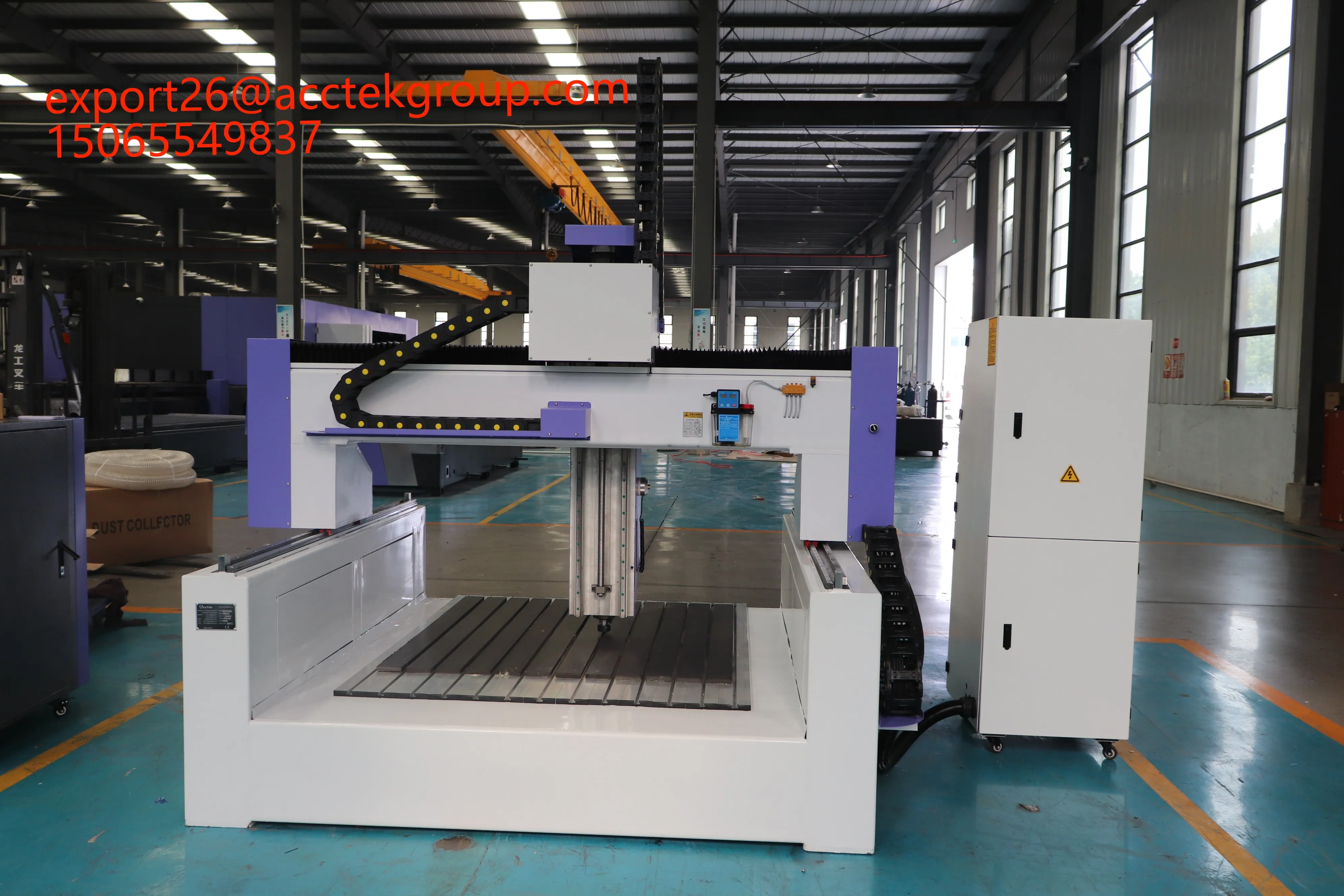 Wood Cutting Machine Cnc 1325 1530 Router 3 Axis 4 Axis 220V 380V Wood Engraving Machine With 3.2kw Water Cooling Spindle - Image 3
