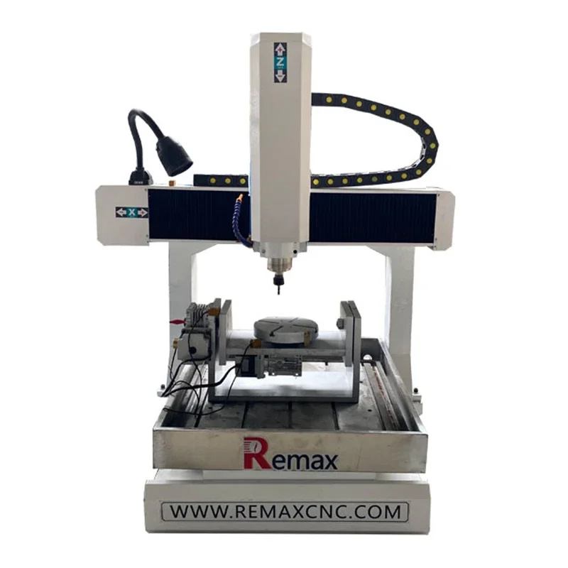 5 Axis Mini Cnc Milling Machine CNC Router 6060 5 Axis Price CNC Jewelry Making Metal Engraving Machinery Jewelry Machines - Image 3