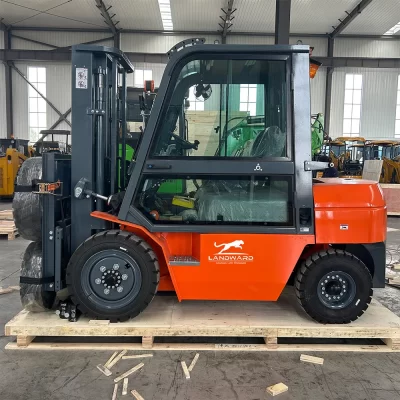 Fábrica 4wd alta qualidade empilhadeira diesel transportador de carga 6 ton uso doméstico pequena empilhadeira de transporte epa personalizado para venda