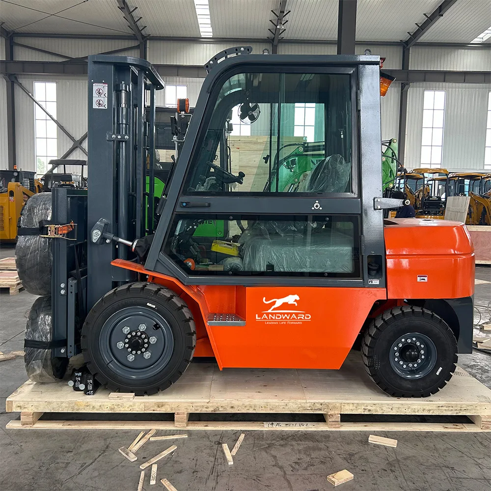 Fábrica 4wd alta qualidade empilhadeira diesel transportador de carga 6 ton uso doméstico pequena empilhadeira de transporte epa personalizado para venda