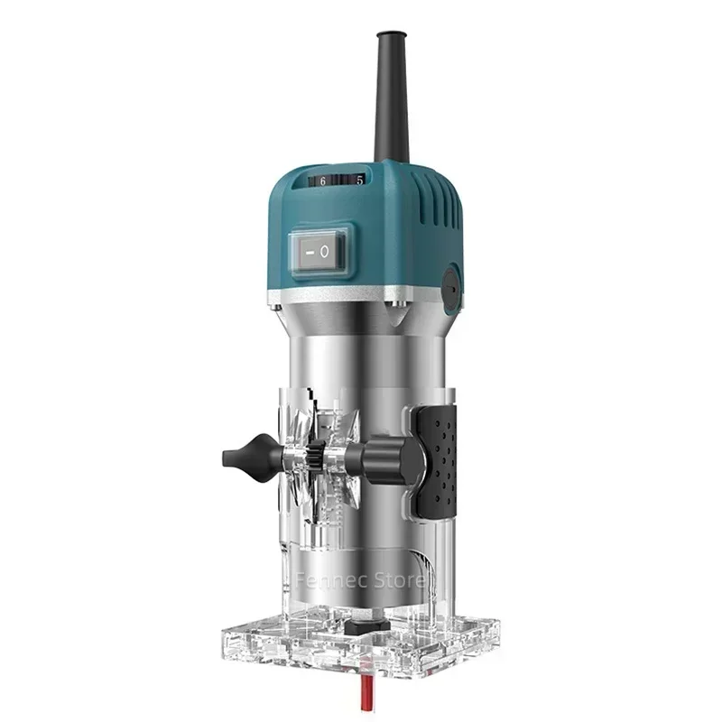 Aparador elétrico roteador carpintaria laminado trimmer gravura entalho roteador de madeira carpintaria manual ferramentas corte 800/2000w - Image 6