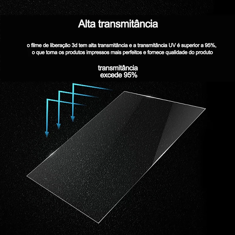8.9 Polegada filme fep 260*200*0.15mm para anycúbico photon mono x 4k 6k m3 plus elegoo saturno peças de impressora 3d acessórios lcd sla - Image 3