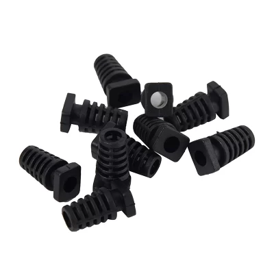 10Pcs 4.1mm Cable Gland Connector Rubber Strain Relief Cord Boot Protector Wire Cable Sleeve For Power Tool Cellphone Charger
