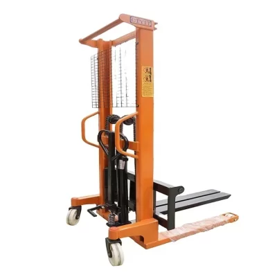 Empilhadeira hidráulica manual do palete do elevador 1ton mão empilhador rápido