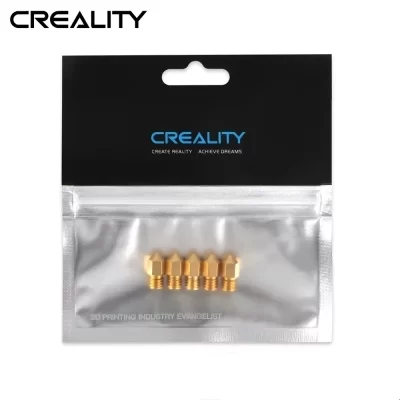 Creality Ender 3 Bicos de latão 0,2/0,4/0,5/0,6/0,8/1,0 mm para Ender 3/Ender 3 V2/Ender 3 Pro/Ender 3 Max /Ender 5/CR 10 Series