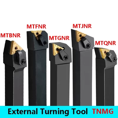 LiHAOPING MTGNR MTBNR MTWNR MTQNR MTFNR MTENN MTJNR 2020K16 Máquina de torno Cortador Suporte de ferramenta de torneamento externo CNC Inserções TNMG