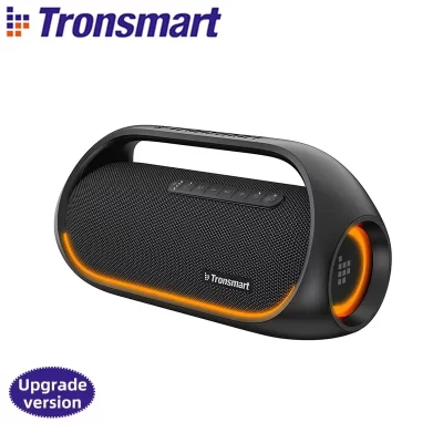 [do Brasil] Alto-falante Bluetooth Tronsmart Bang, alto-falante sem fio com controle do aplicativo, graves pesados, IPX6 impermeável, festa, ao ar livre, 60W