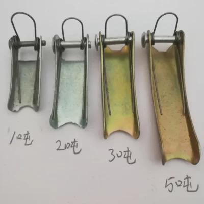 Acessórios do cartão de seguro da grua chain 2 toneladas 3 toneladas 5 toneladas engrossar o cartão de segurança do circlip do seguro anti-gota