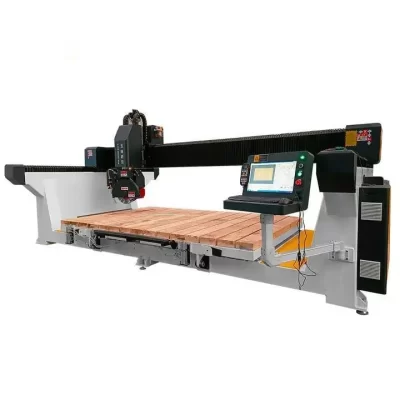 Multi Function 5 Axis Cnc Router Marble Stone Machinery Stone Cnc Bridge Saw Cutting Machines