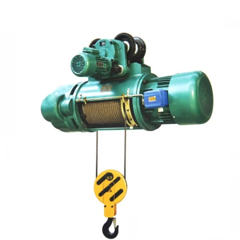 Preço de fábrica 0.5t 1t 2t 3t única velocidade dupla cd md talha preço 5 toneladas 10 toneladas talha de elevação de corda de fio elétrico com carrinho
