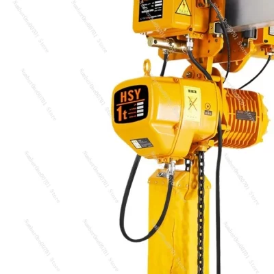 Talha elétrica com corrente de anel, guindaste de corrente 380V