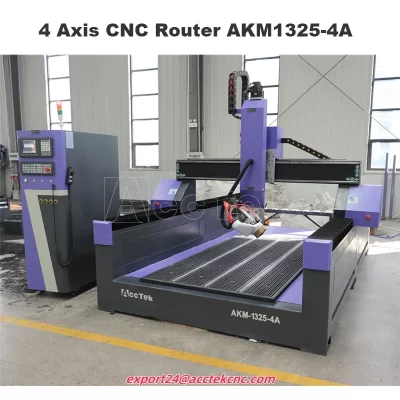 2025 New Type 4x8 Feet CNC Router 1325 CNC Router Engraving Machine 4 Axis CNC Wood Router Carving Machine For Sale