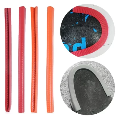 U Canal Design Skate Deck Guardas Protetor, Borracha e Aço Bumpers, Longboard Bater Bump, Dance Board, Moda