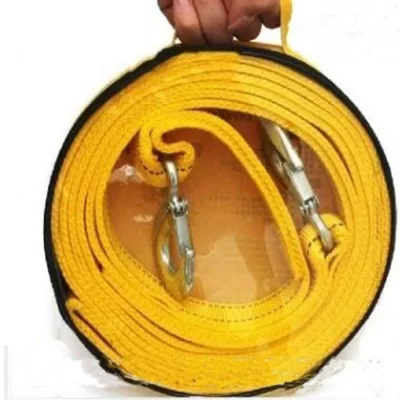 Corda do reboque para o caminhão, correia do arrebatamento, cordas de reboque fora de estrada, guincho do reboque, correia do cabo, tração do carro, 5 Ton, 4 m, 1Pc