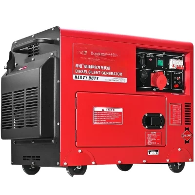 Power diesel generator household 5 kW 3/6/8/10/12/15 KW three-phase 380V single-phase 220v Household generator