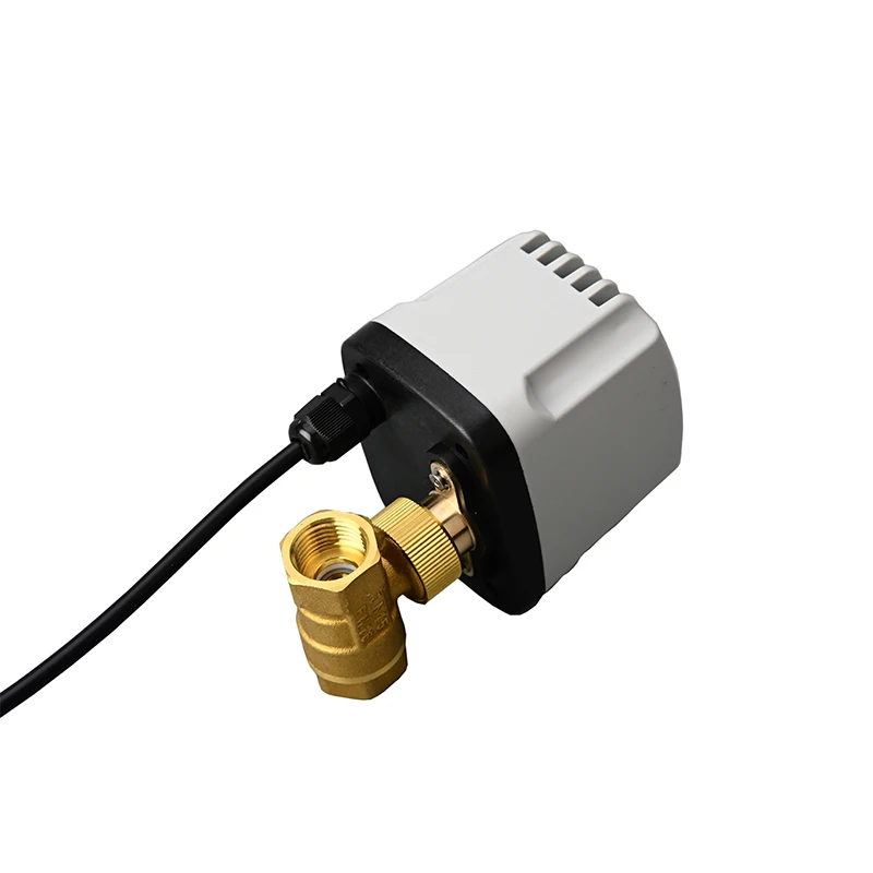 Válvula de esfera motorizada à prova d'água ip65, 1/2 "3/4" 1 "2", 3 fios, 2 controles, válvula de esfera elétrica de latão, motor de metal de grande torque - Image 2