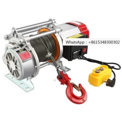 Grua do elevador 800kg/motor 220V/guincho elétrico da corda de fio de KCD