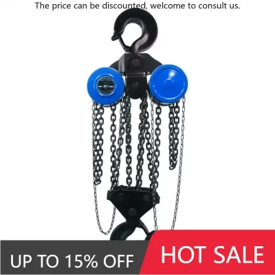 20 Ton Round Hoist G80 Chain Hoist Durable Safety Manual Lifting Tool Hand-powered Steel HSZ Type Key Word Chain Block