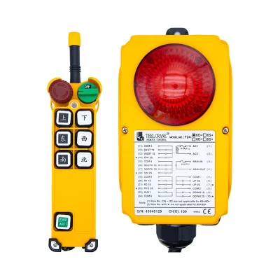 Controle remoto sem fio industrial F24-6D 8D 10D 12D guindaste guindaste de pórtico