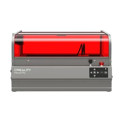Creality Falcon2 Pro 22W/40W60W Gravador e cortador a laser fechado 360 Design visual Monitoramento de segurança múltipla - Gravura