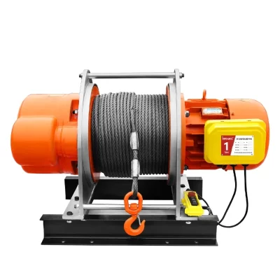 Grua elétrica do guindaste da grua, 1 Tonelado, 380V, Heavy Duty