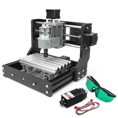 【EU US BZ】DIY Mini 1610 Pro 3 eixos CNC Laser Router fresadora máquina para trabalhar madeira + controlador offline