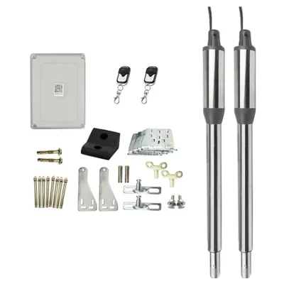 Long Arm Linear Actuator Automation 200kg Single Leaf Swing Gate Opener Kits