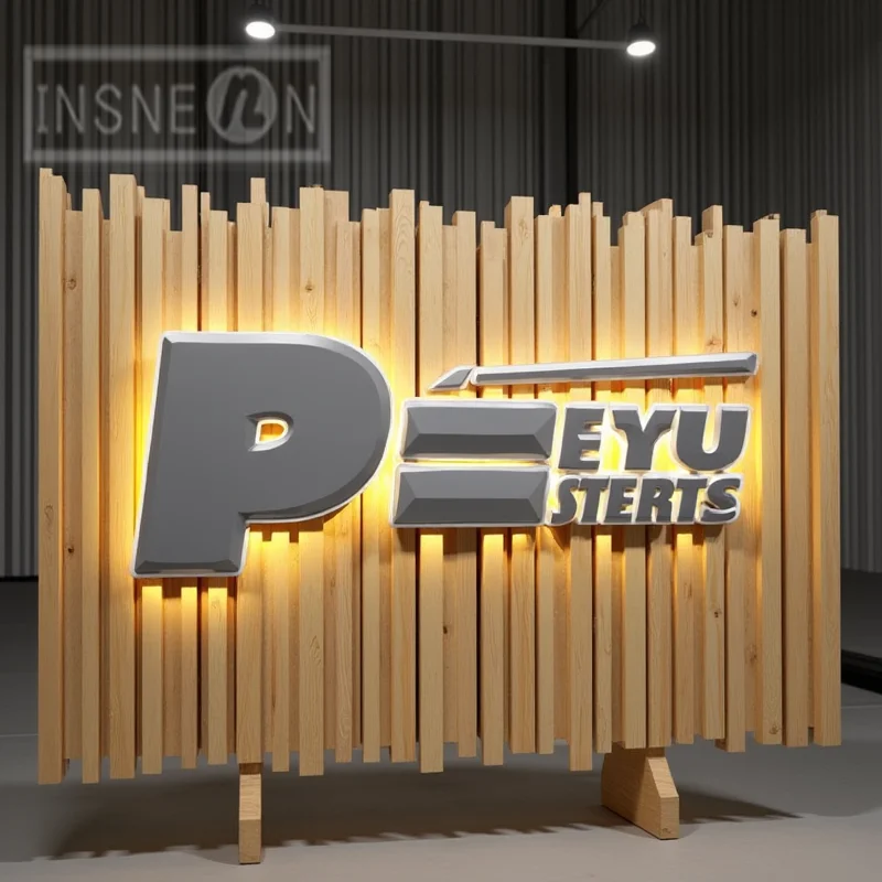 Sinal de letras de metal com luz LED 3D personalizado para vitrine de negócios ao ar livre à prova d'água iluminada sinalização de publicidade retroiluminada - Image 3