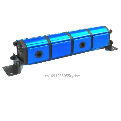 Produtos mais vendidos 1fdf Divisor de fluxo de engrenagem hidráulica 2mf 4 seções Tipo de motor de engrenagem rotativa Divisor de fluxo hidráulico