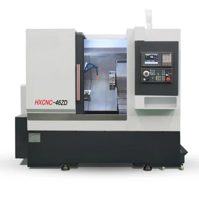 Fornecimento direto do fabricante de 46 máquinas de corte, tornos CNC, pequenas máquinas CNC, máquinas CNC de precisão totalmente automáticas
