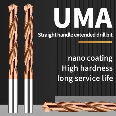 Guling cnc carboneto sólido tungstênio aço torção broca diâmetro 1.0 - 20mm haste reta furo de perfuração para metal ferro aço