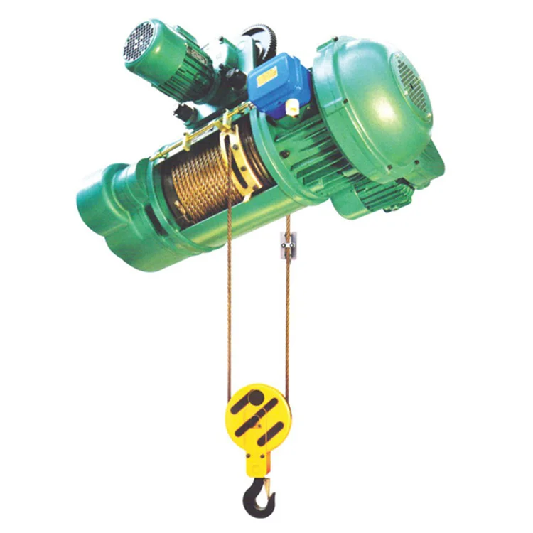 Preço de fábrica 0.5t 1t 2t 3t única velocidade dupla cd md talha preço 5 toneladas 10 toneladas talha de elevação de corda de fio elétrico com carrinho - Image 2