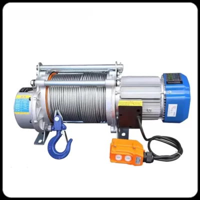 2.5T Talha Alumínio Shell Elevador 220V Guindaste Doméstico Pequeno Talha Elétrica 2.5 Ton 380V Guincho MFLY