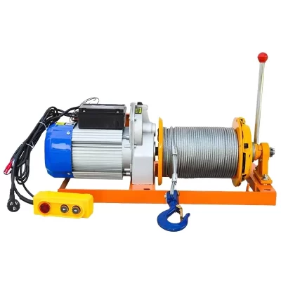 Venda quente 500-1000 kg 220v guincho elétrico de embreagem externa