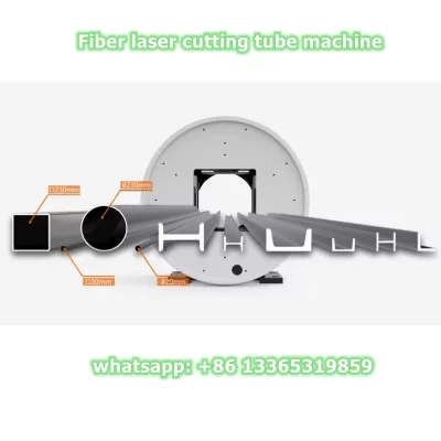 Fiber Laser Pipe Cutter Metal 6m Metal Square Circular CNC Tube Laser Cutting Machine MC6024F