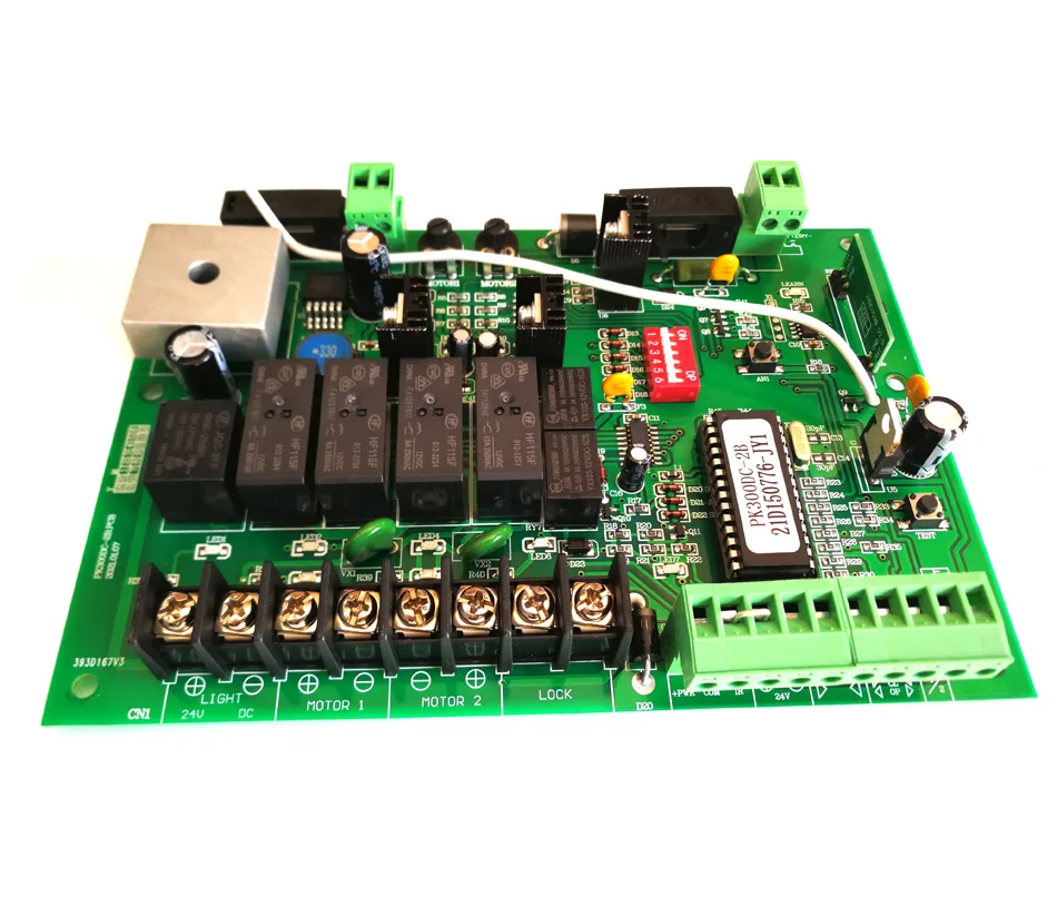 Unidade de controle para abridor de portão giratório 24vdc, placa-mãe, controlador de motor pcb, cartão de placa de circuito para abridor de motor de portão giratório solar 24vdc - Image 5