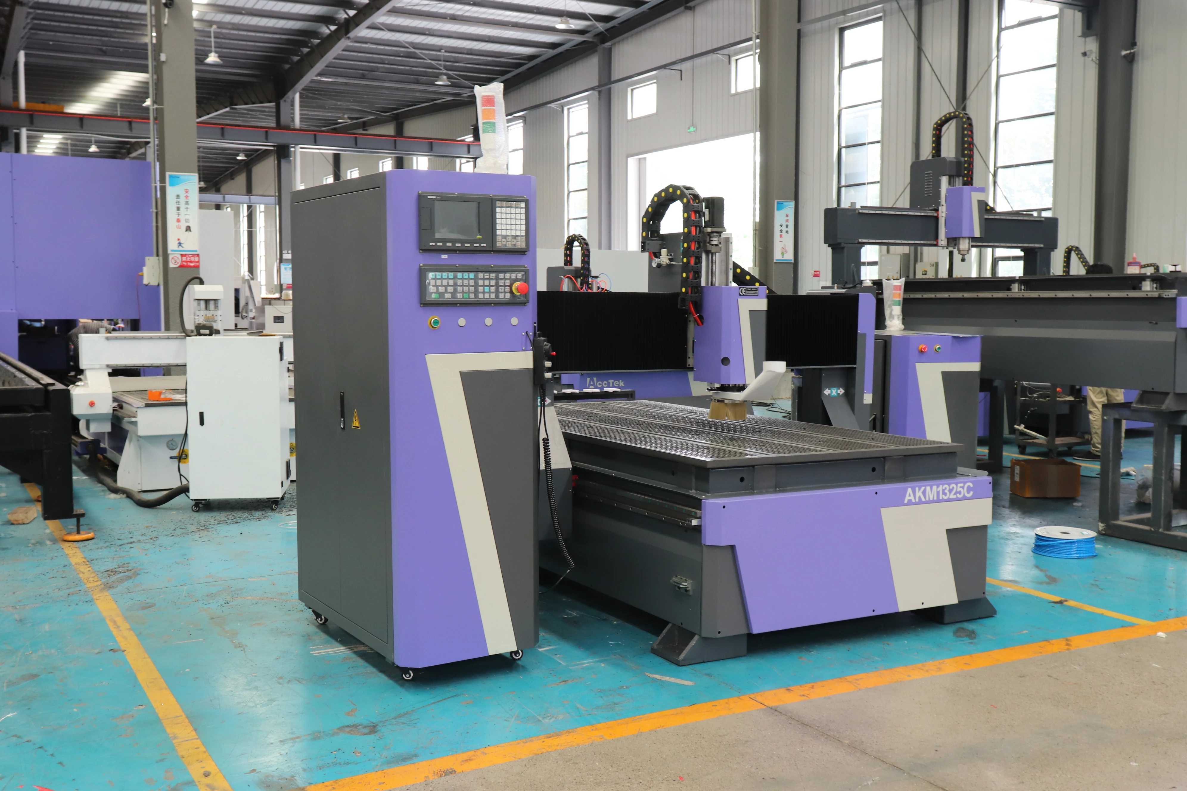 1300*2500 Heavy Duty ATC CNC Engraving Machine 1530 T-slot Countertop Woodworking Machine Plank Plastic Acrylic - Image 6