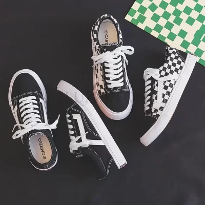 Sapatos de lona unissex para homem casual resistente ao desgaste respirável na moda tênis masculino rendas branco apartamentos zapatillas de deporte