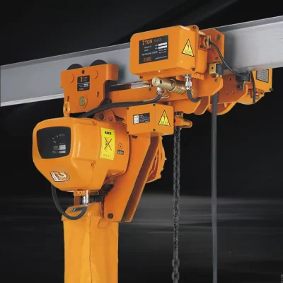 Grua de Corrente de Condução, Guindaste Ultra Baixo, 380V, 1 t2, 0,5 t-3-5 Toneladas