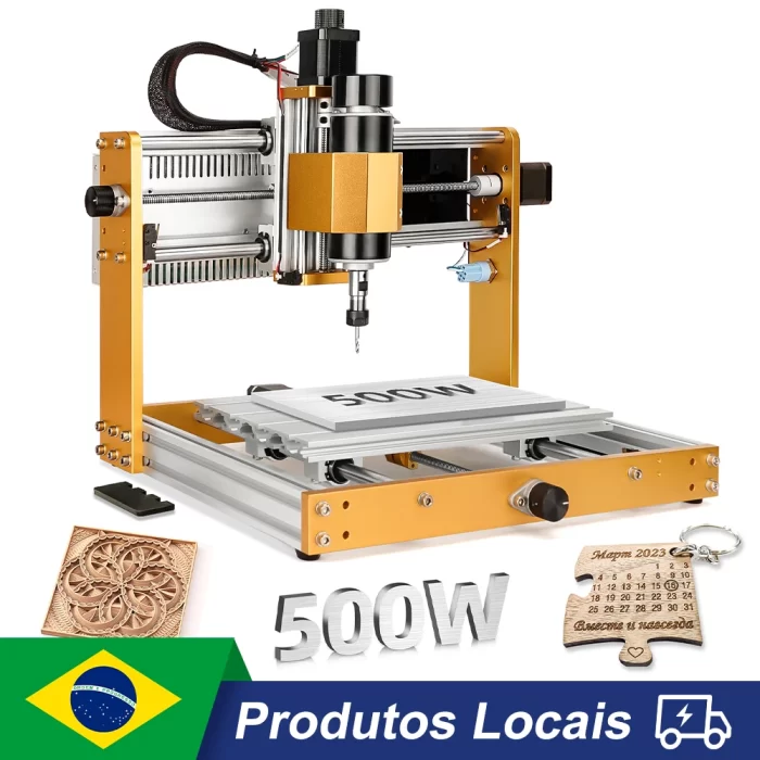 CNC Máquina A Laser De Madeira, 3018 Pro Max, 3 Eixos, Controle GRBL ...